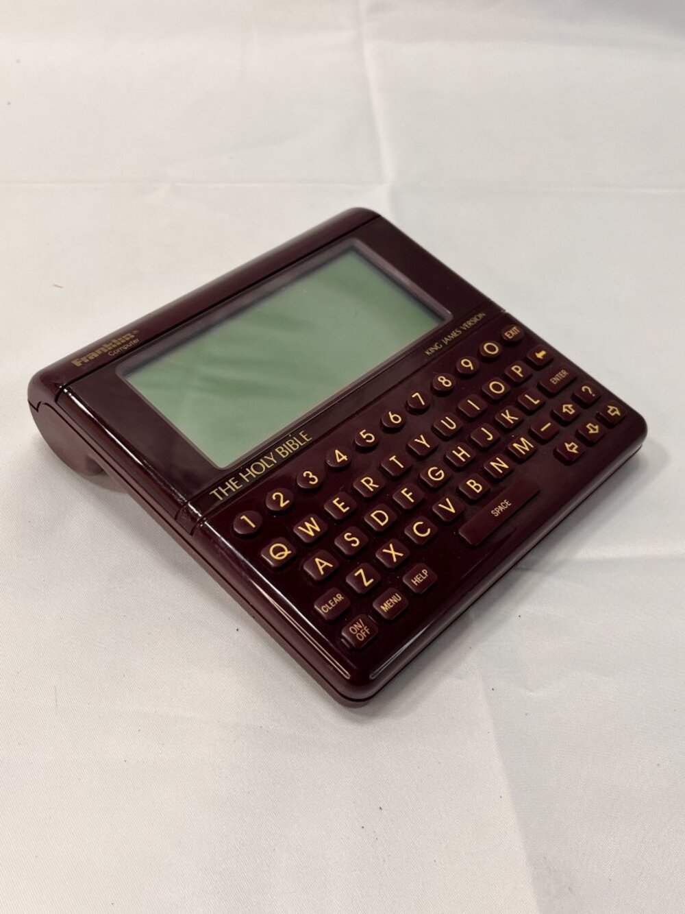 VTG [1989] Franklin Computer Electronic Holy Bible King James Version KJ-21 KJV
